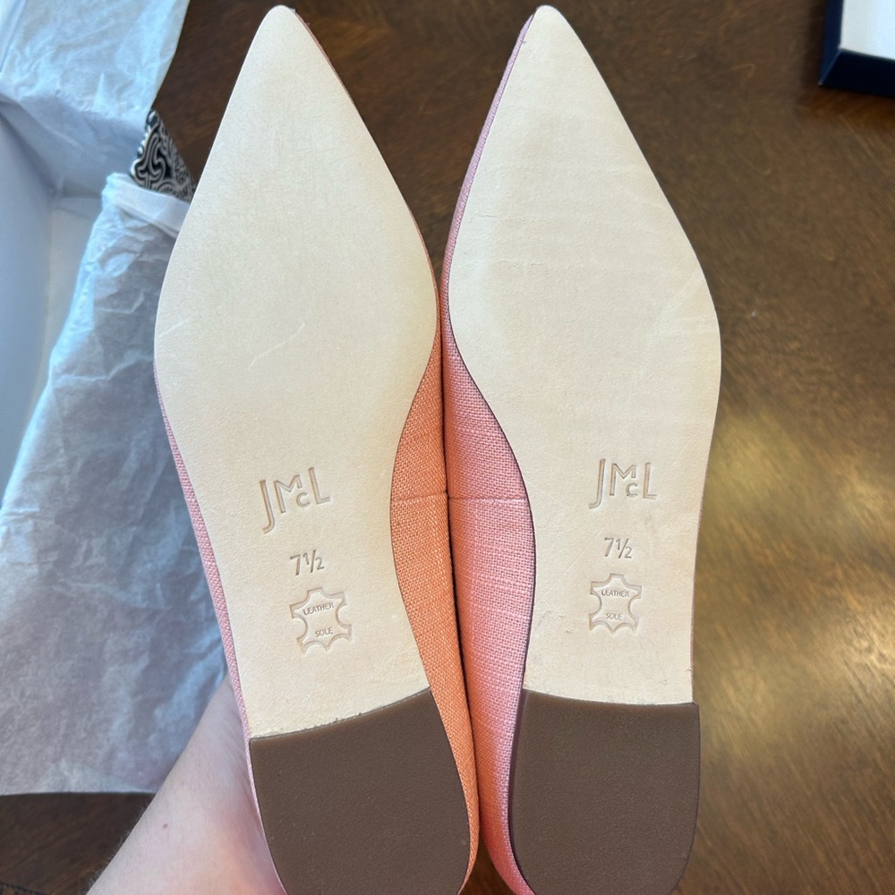 J. McLaughlin Women's Gale Pink flats - Picture 14 of 16
